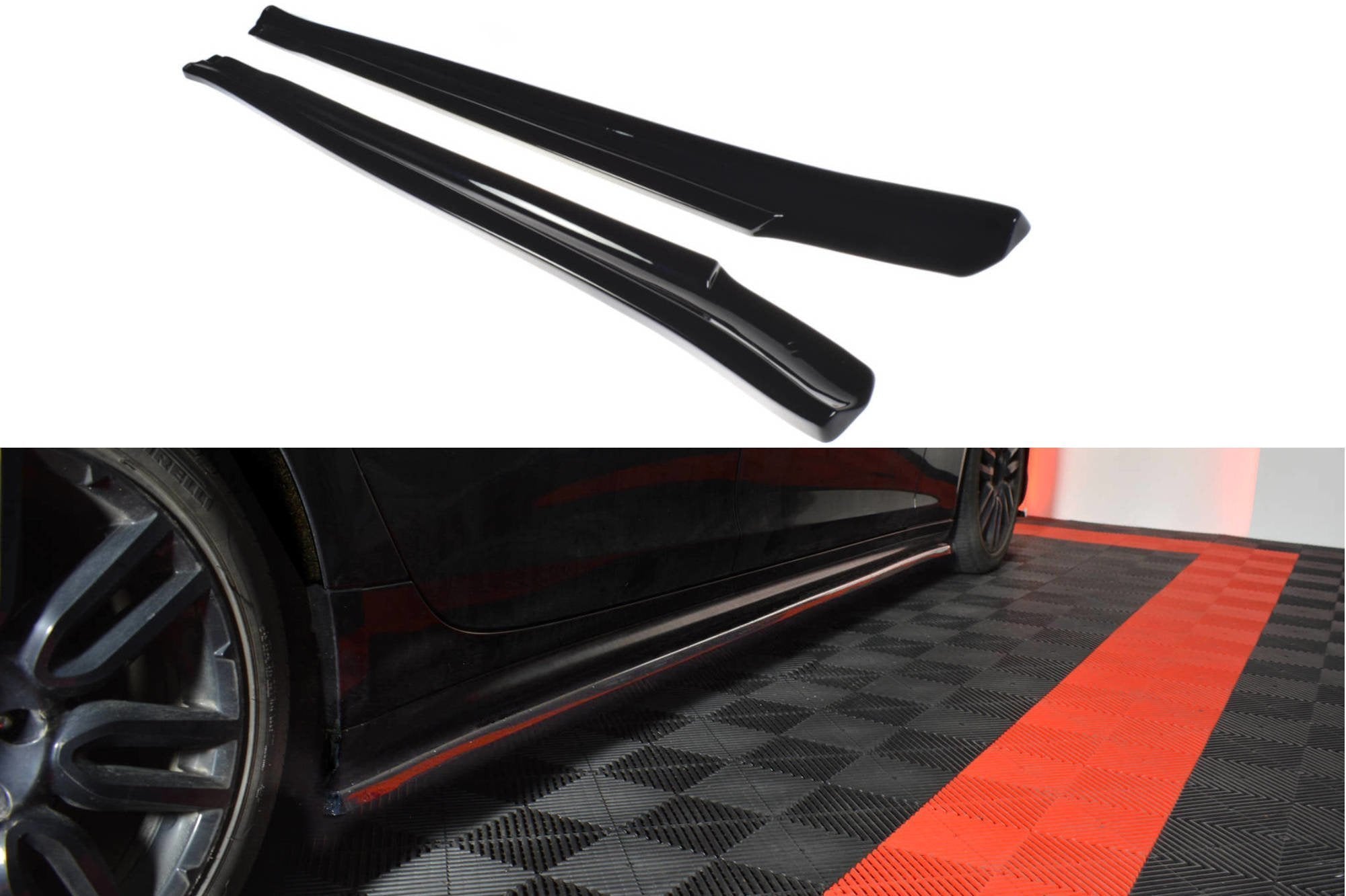 Image of Side Skirts Diffusers Maserati Quattroporte MK.6 Preface-GB