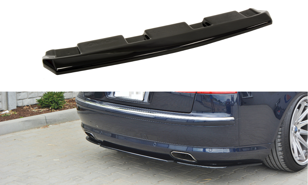Image of Central Rear Splitter Audi S8 D3 (Without Vertical Bars)-GB