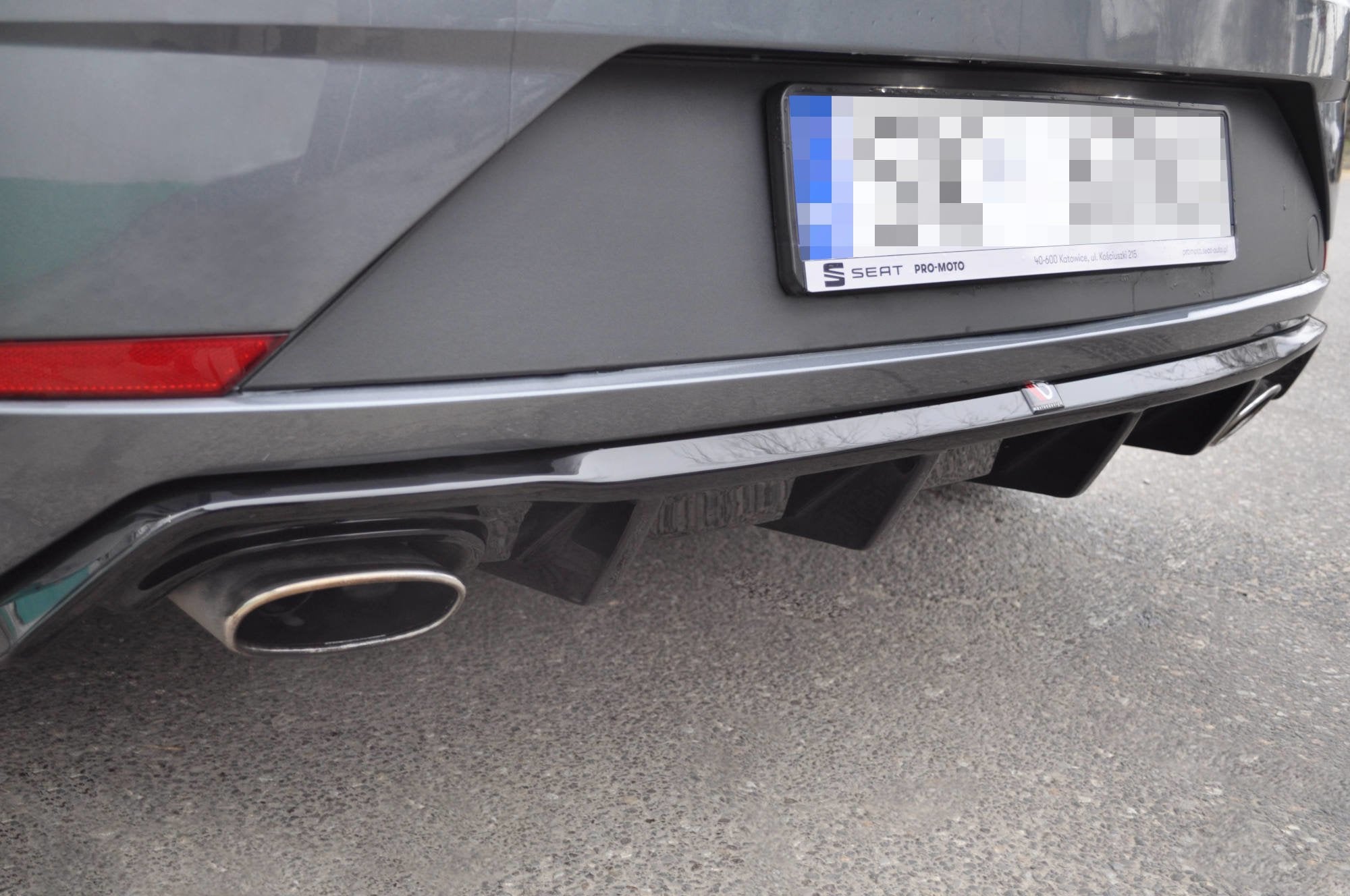 Image of Rear Valance V.1 Seat Leon Cupra MK3 FL Hatchback-GB