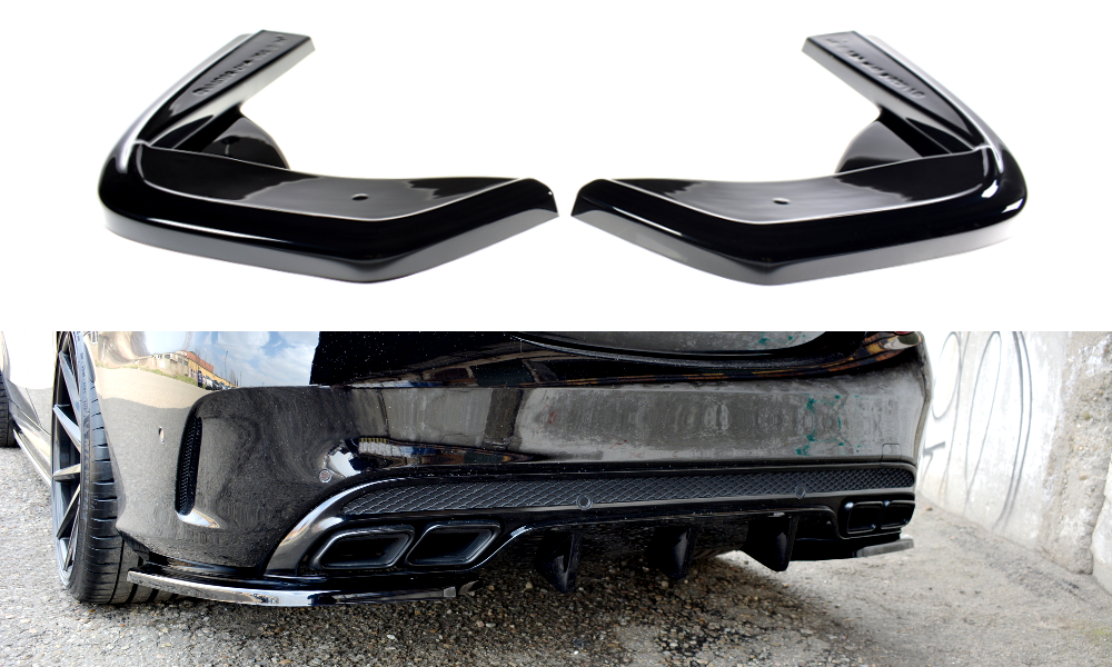Image of Rear Side Splitters Mercedes- Benz C43 AMG W205-GB