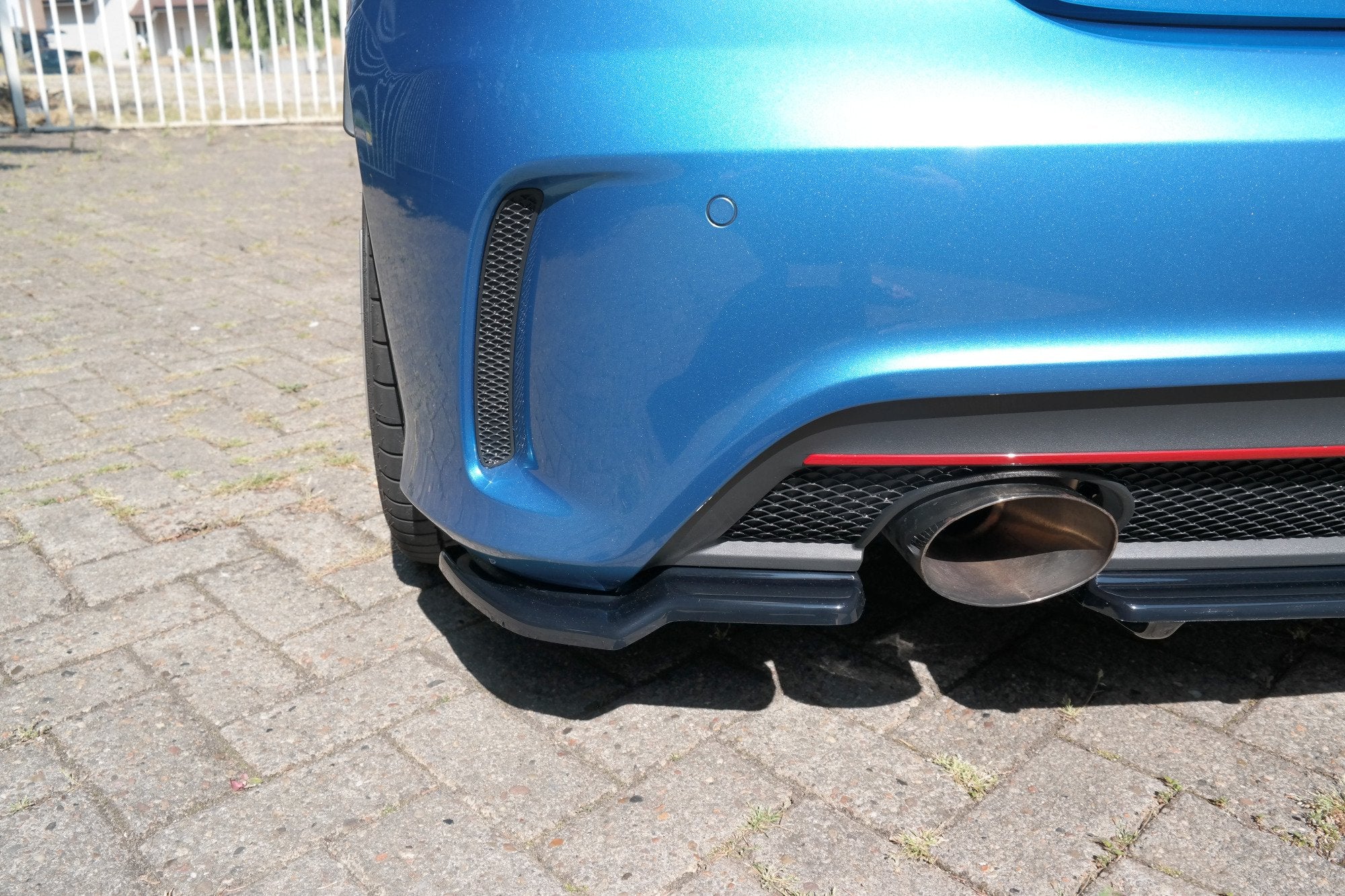 Image of Rear Side Splitters Mercedes-Benz W176 AMG-Line Preface-GB