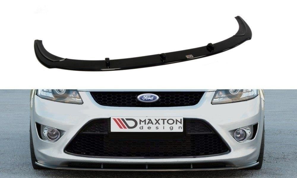 Image of Front Splitter Ford Focus ST MK2 FL - Gloss Black