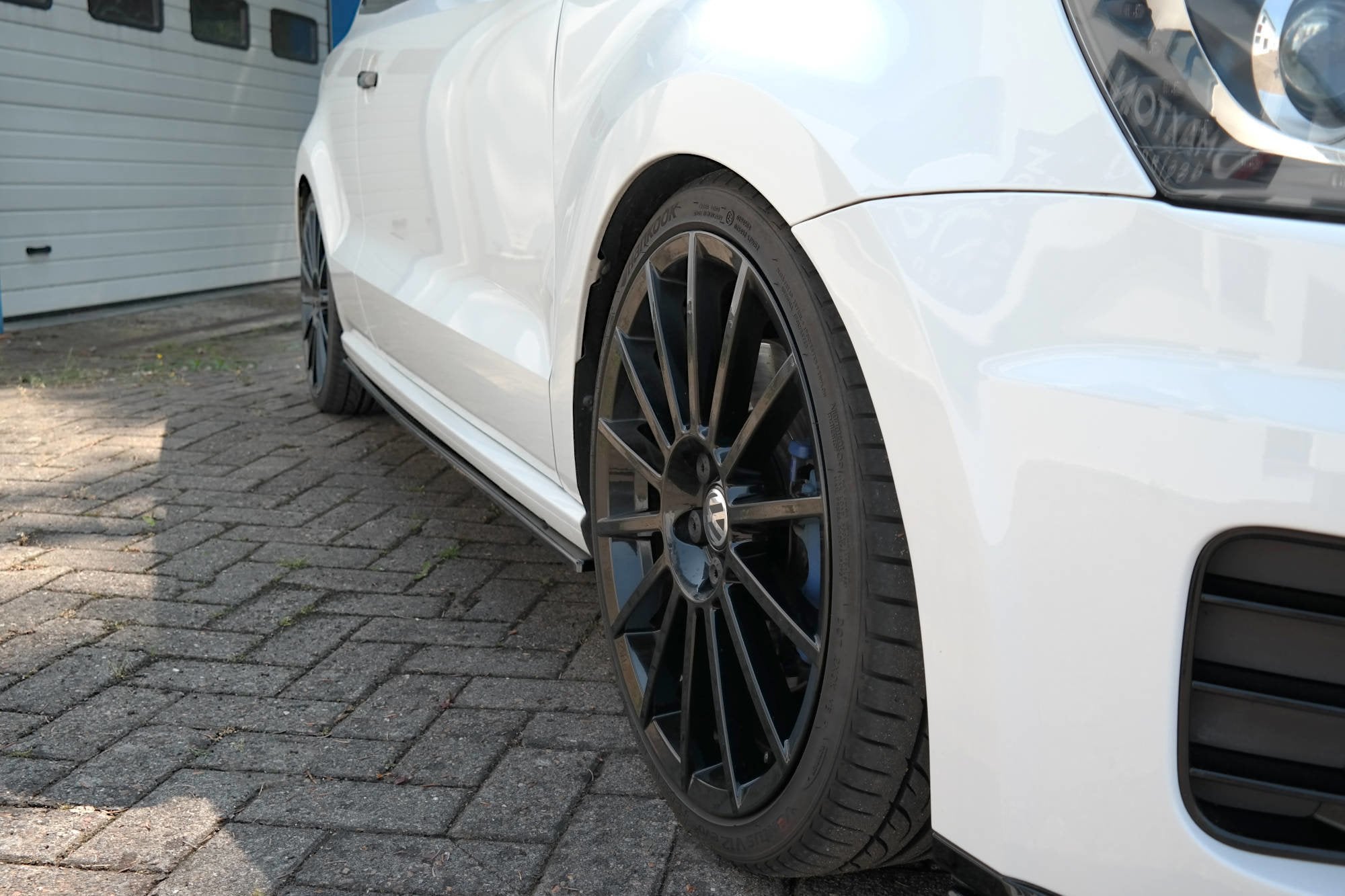 Image of Side Skirts Diffusers Volkswagen Polo MK5 R WRC-GB