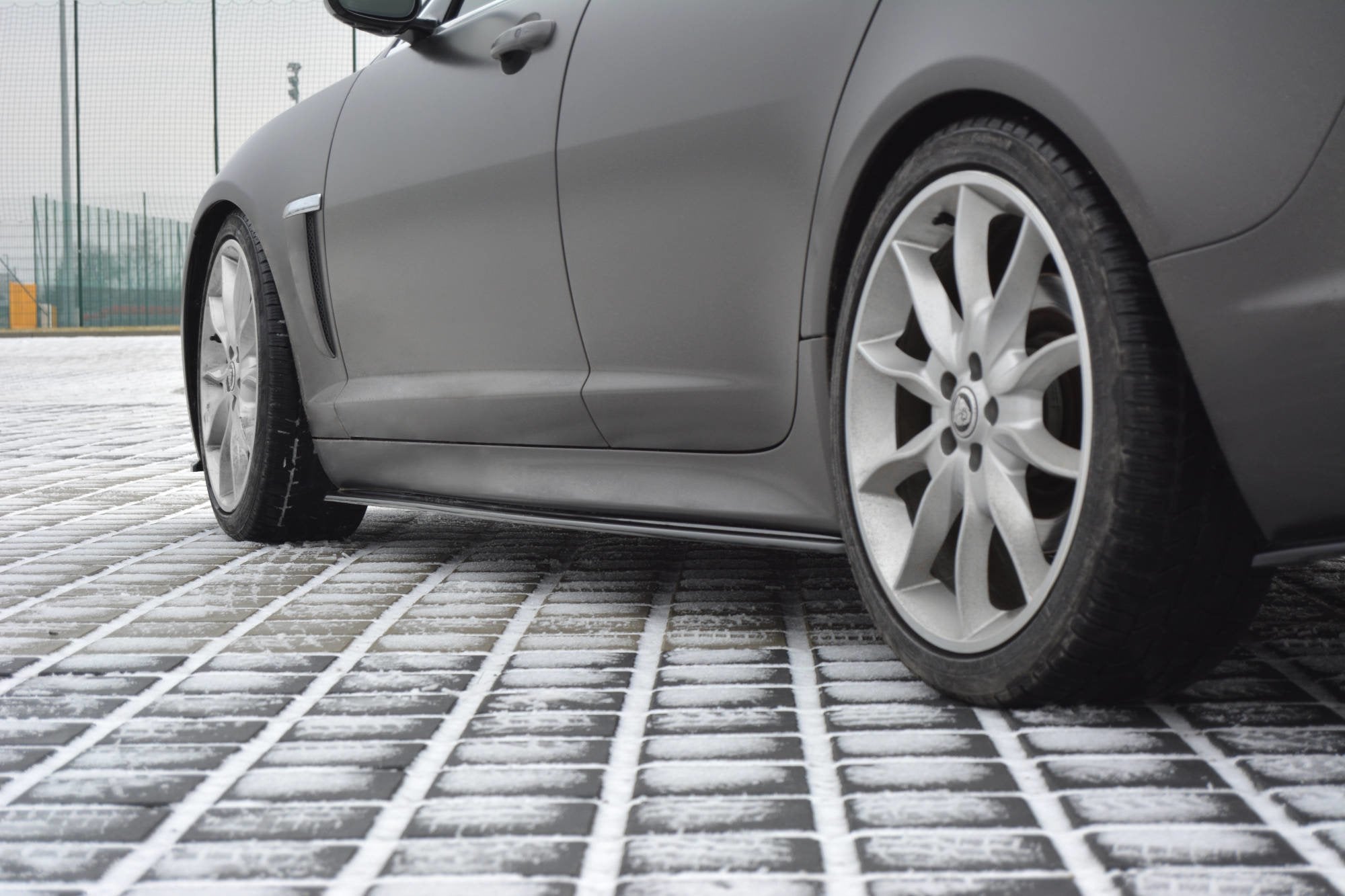 Image of Side Skirts Diffusers Jaguar XF (X250) MK1 Sportbrake S-Pack V3