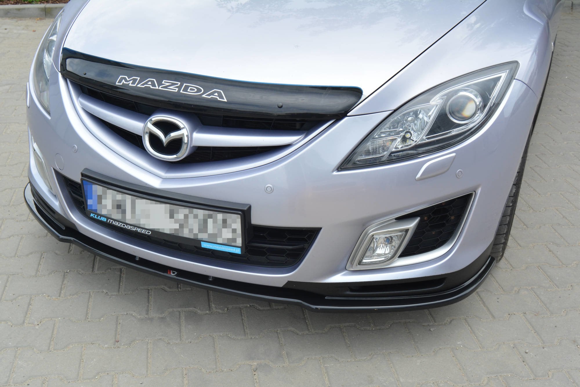 Image of Front Splitter Mazda 6 MK2 Sport Hatch (Gh-Series) Preface-G