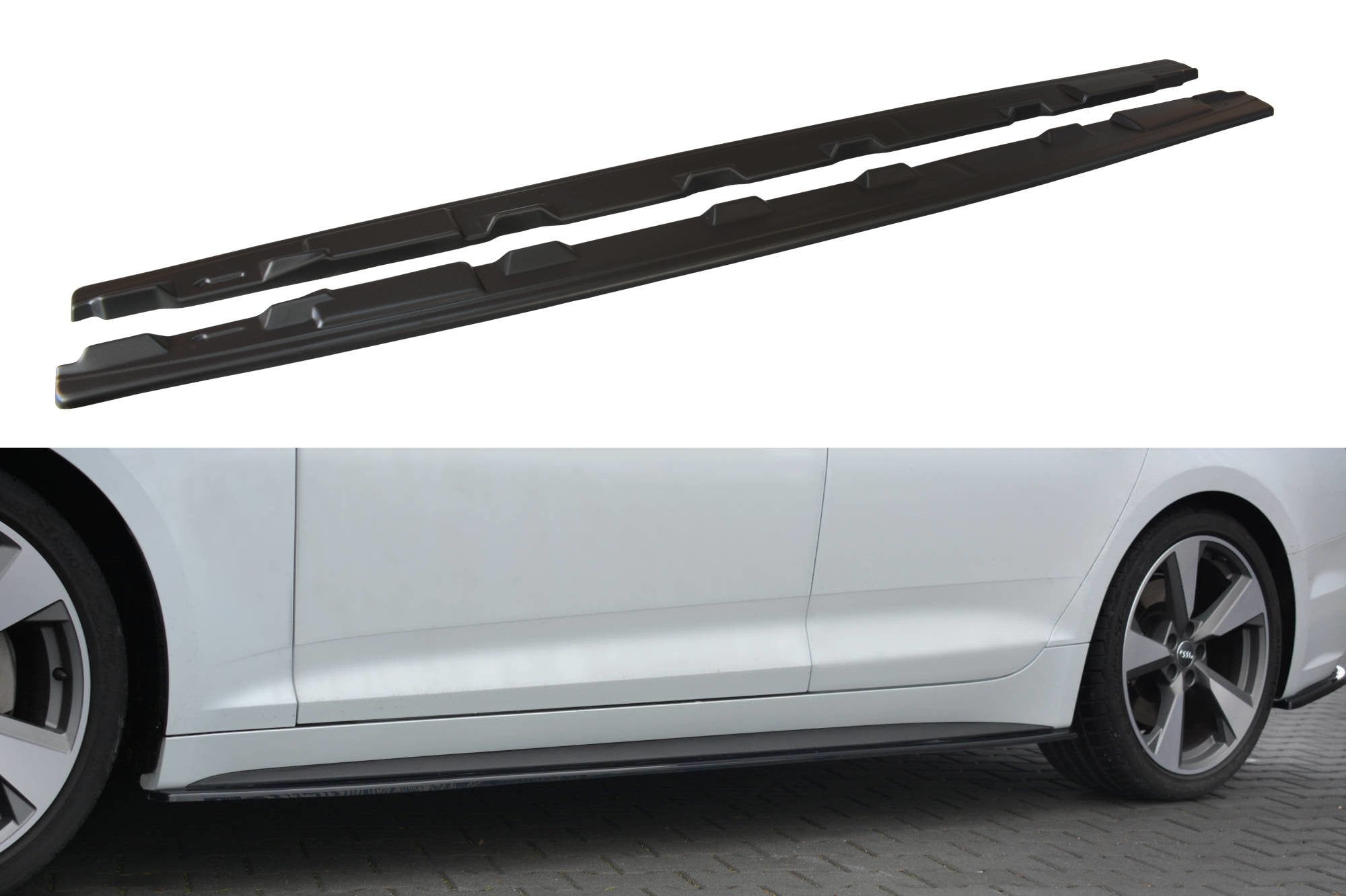 Image of Side Skirts Diffusers Audi S5 / A5 S-Line F5 Sportback -GB