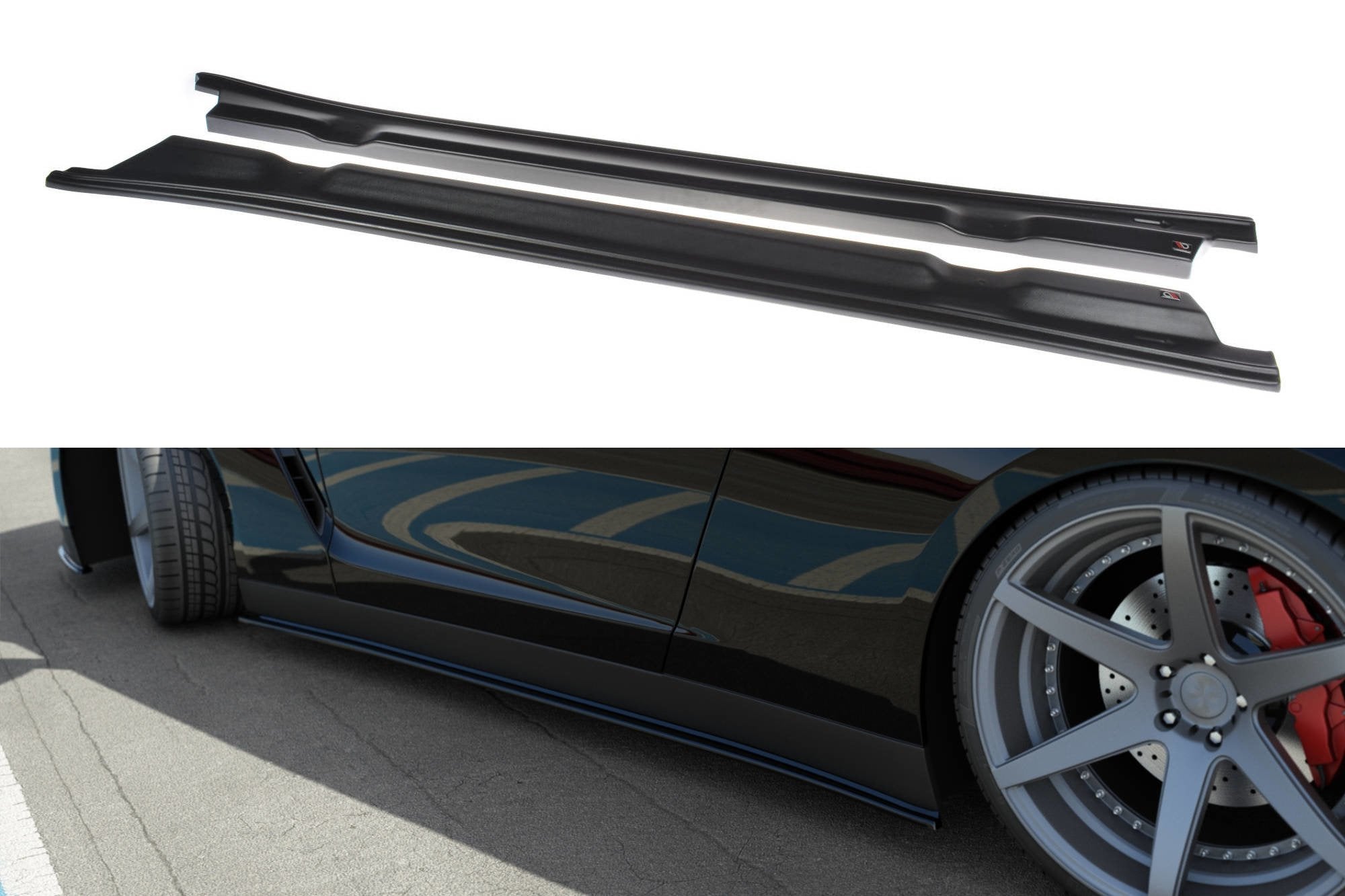 Image of Side Skirts Diffusers Nissan GT-R Preface Coupe (R35-Series)