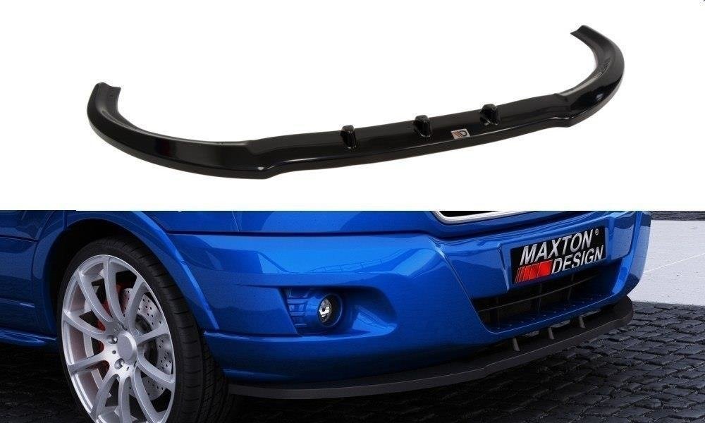 Image of Frontsplitter Ford Transit MK8 - Glanzend zwart