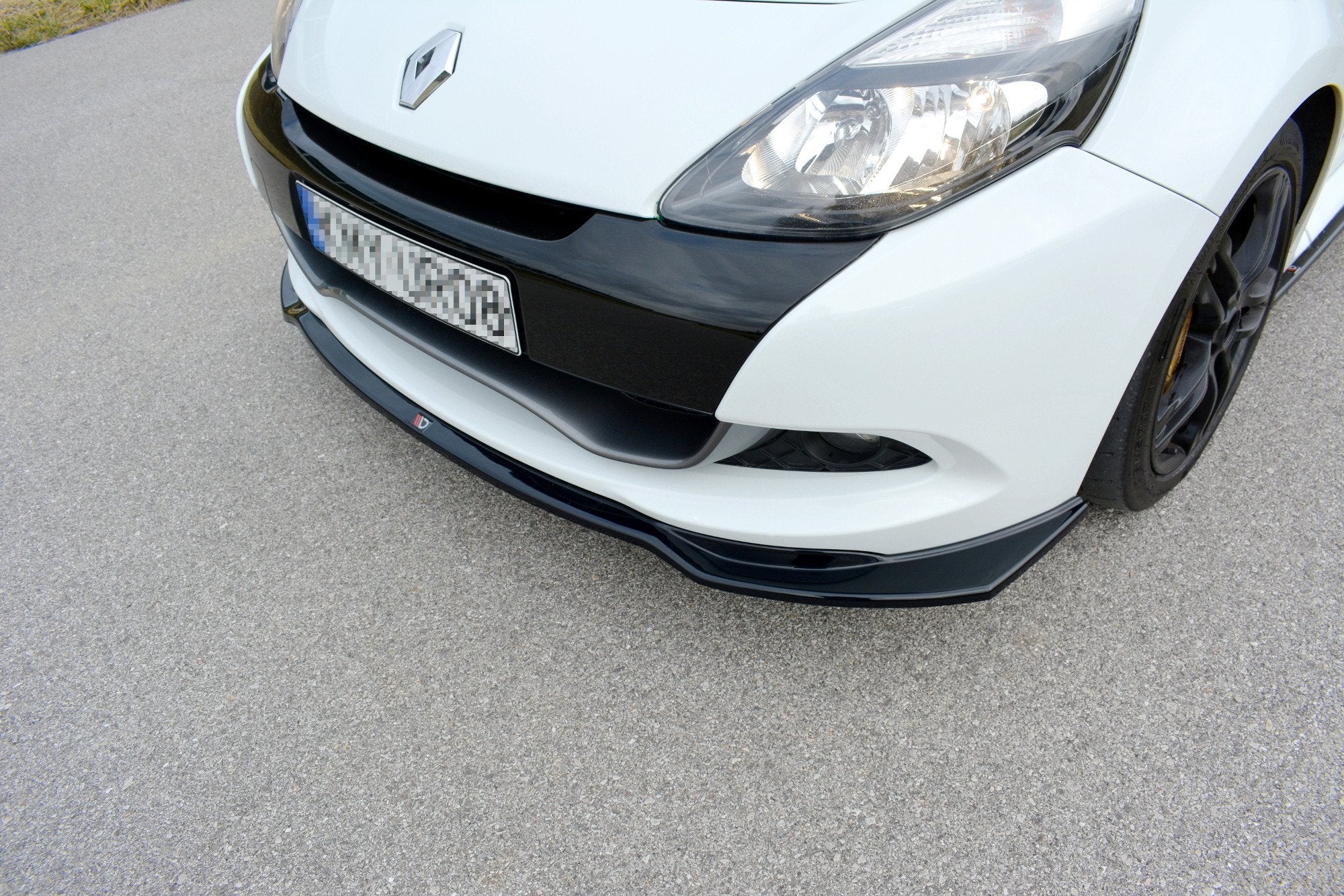 Image of Front Splitter V.1 Renault Clio MK3 RS Facelift-GB