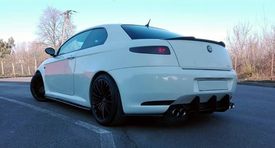 Image of Spoiler Cap Alfa Romeo GT - Gloss Black