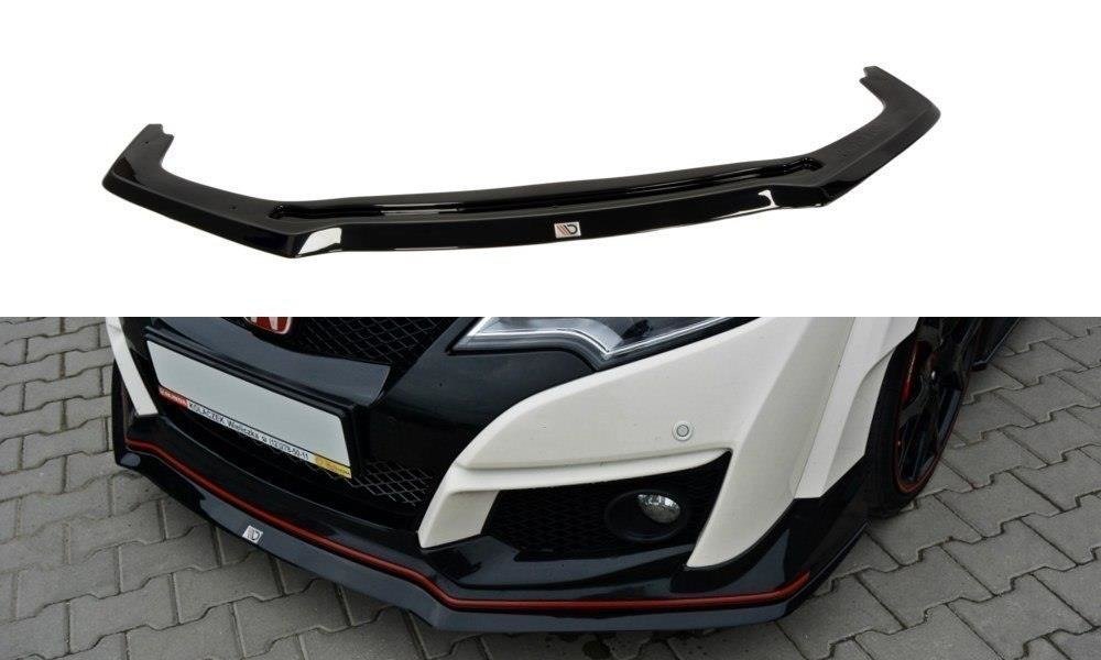 Image of Honda Civic Type R FK2 15+ MXT Voorlip ABS Glanzend Zwart V2