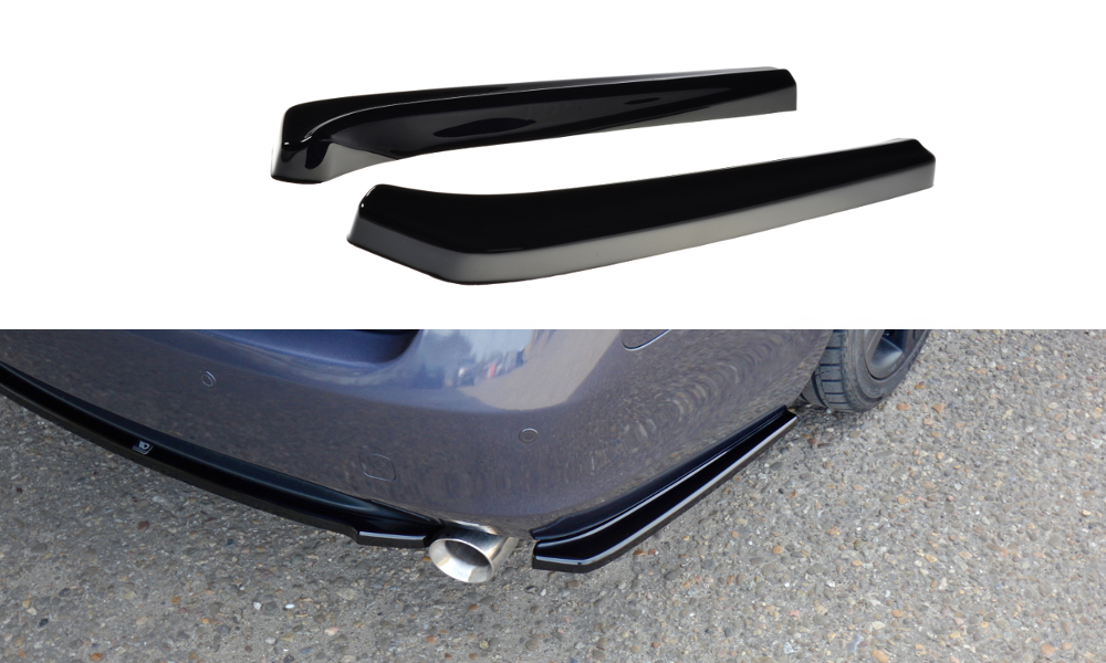 Image of Rear Side Splitters Lexus GS MK.3 - Gloss Black