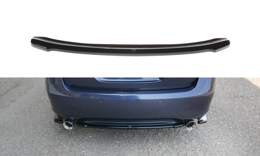 Image of Central Rear Splitter Lexus GS MK.3 - Gloss Black