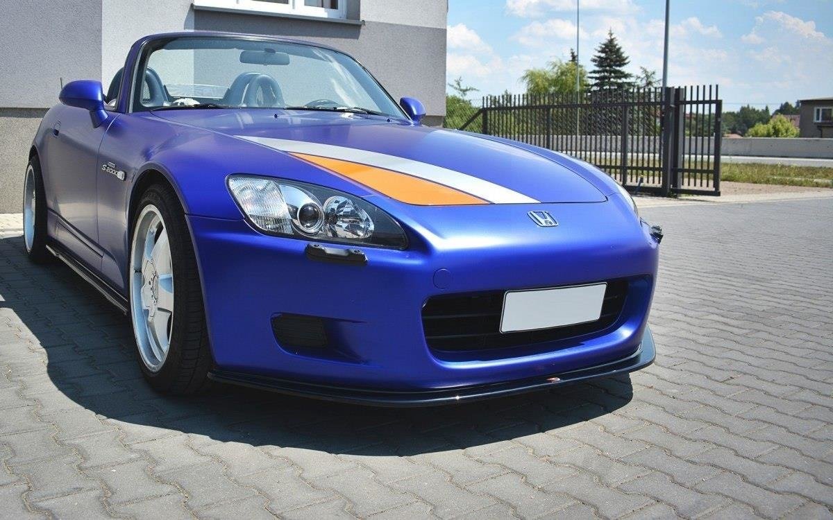 Image of Frontsplitter V.1 Honda S2000 - Glanzend zwart