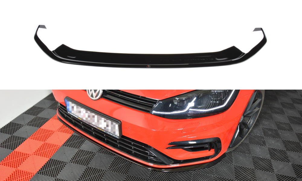 Image of Front Splitter V.7 VW Golf 7 R / R-Line Facelift-GB
