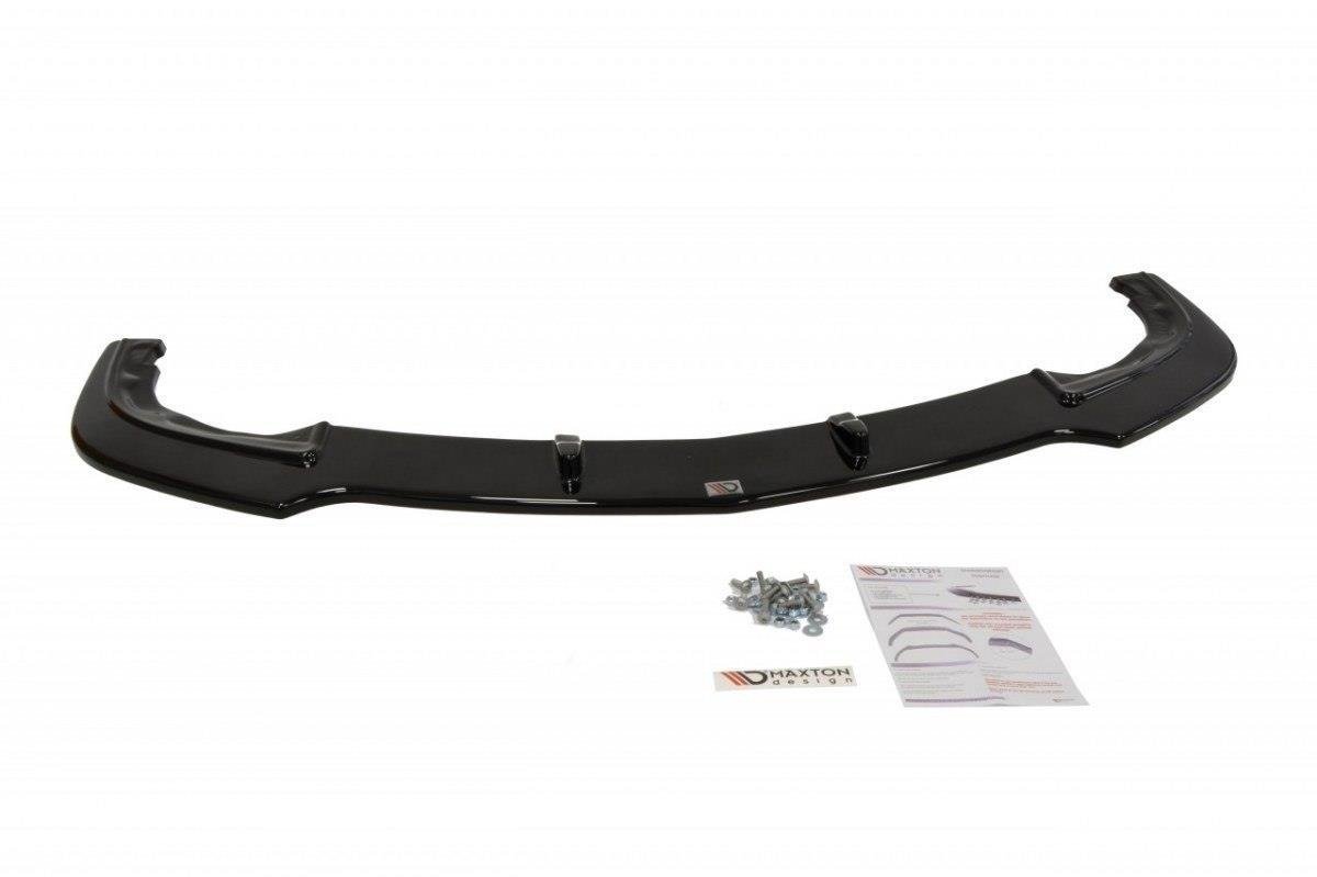 Image of Front Splitter V.1 Mazda 3 MK2 MPS - Gloss Black