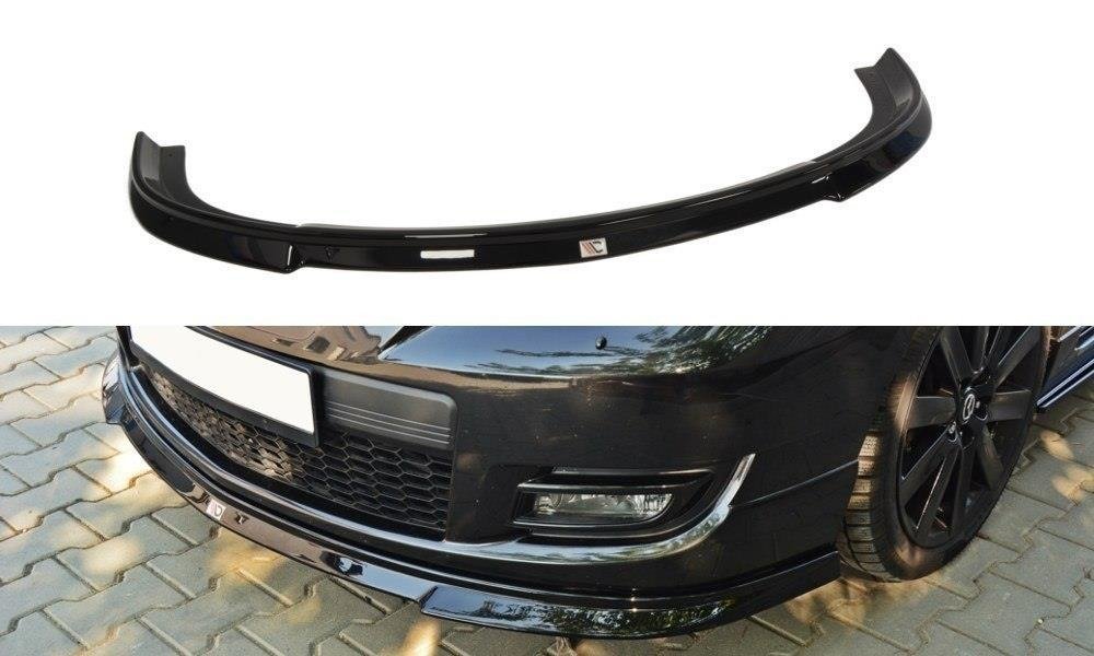 Image of Front Splitter Mazda 3 MPS MK1 (Preface) - Gloss Black