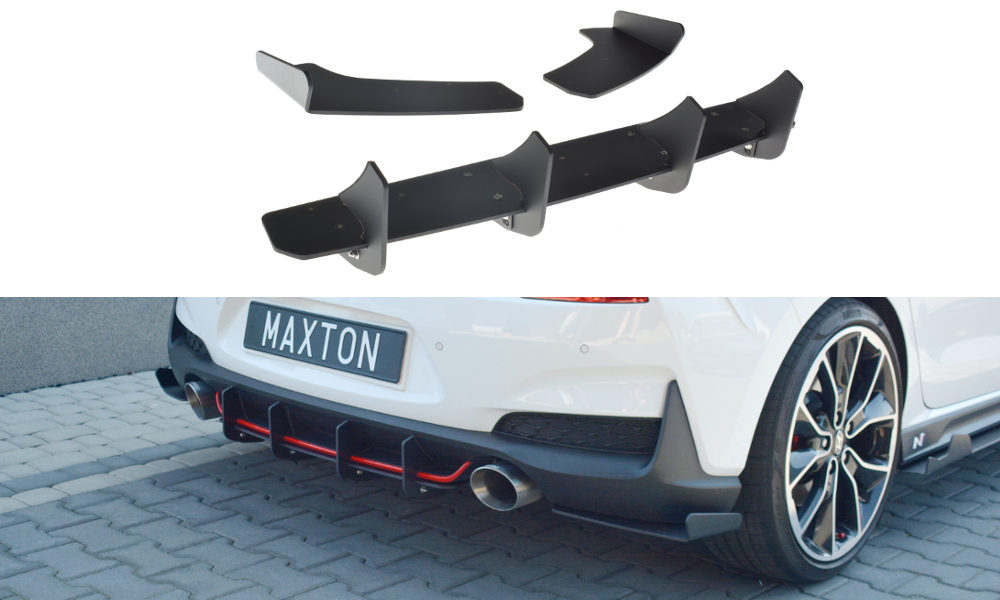 Image of Rear Diffuser Hyundai I30 MK3 N