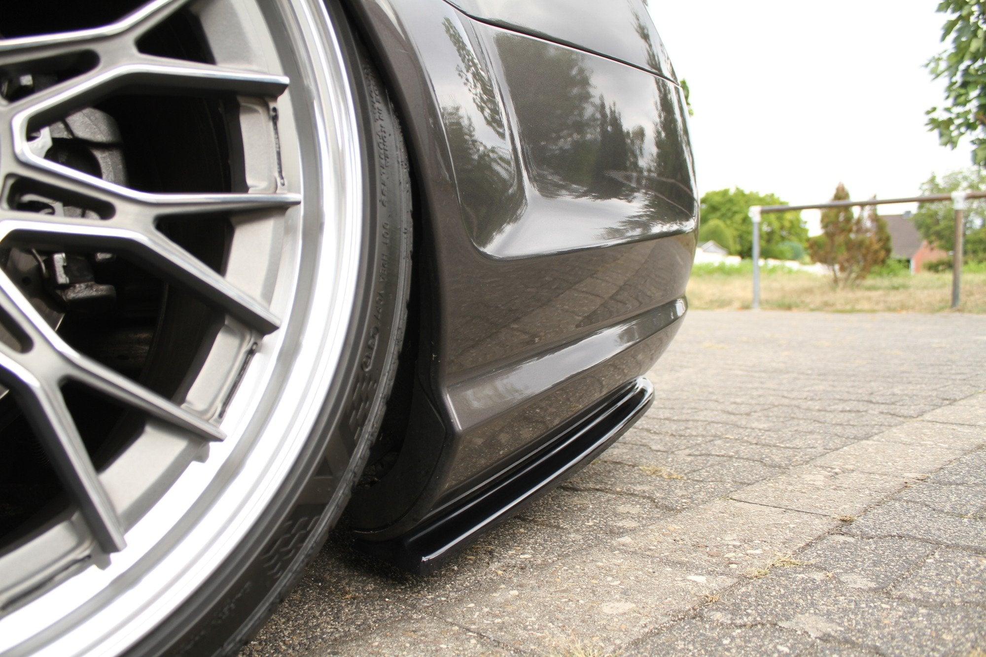 Image of Rear Side Splitters Mercedes Cl 500 C216 AMGline-GB