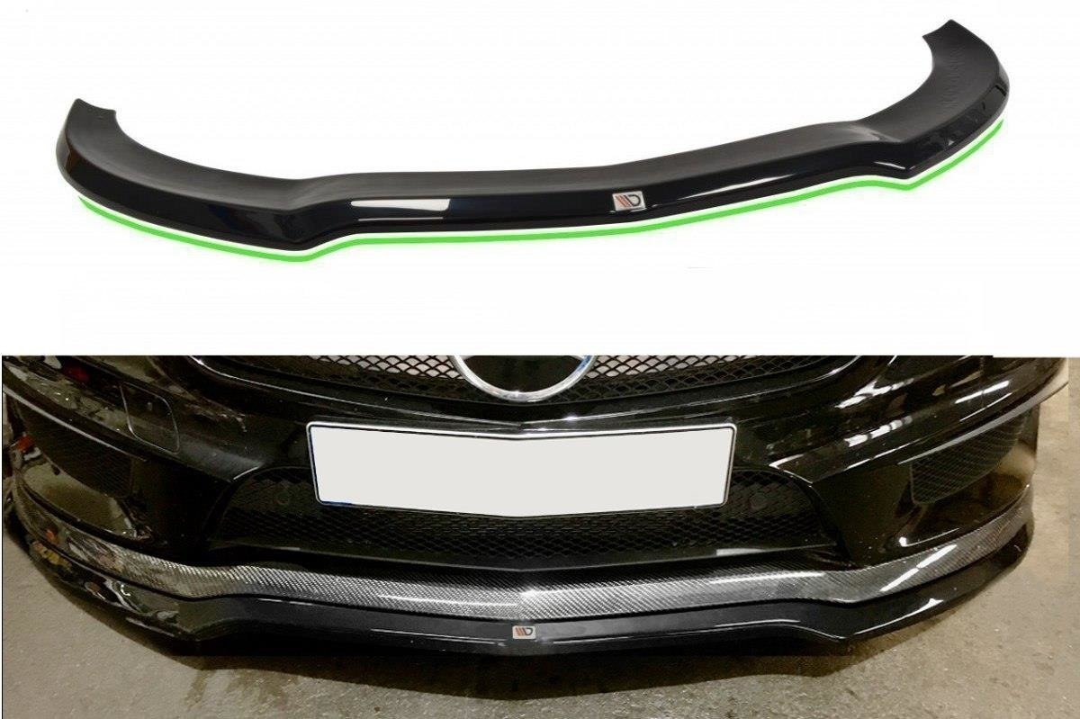 Image of Front Splitter V.1 Mercedes CLA 45 AMG C117 (Preface)-GB