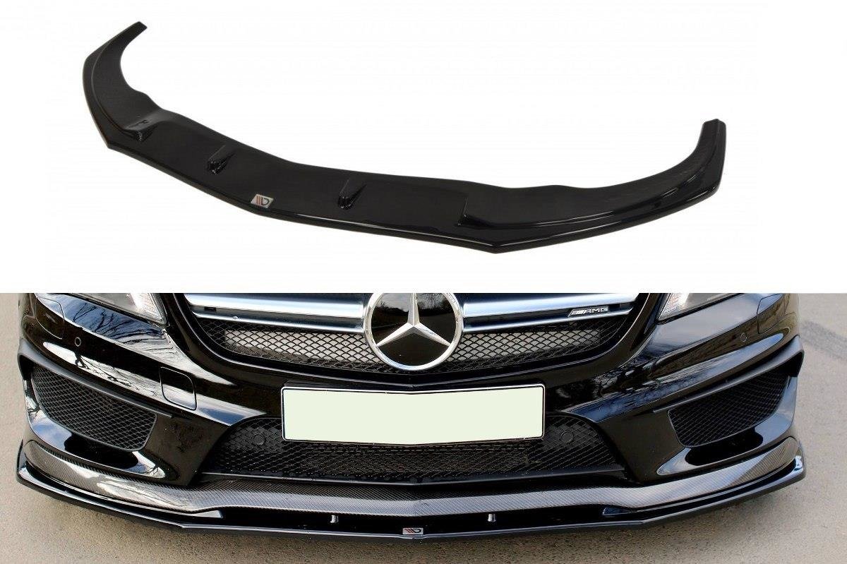 Image of Front Splitter V.2 Mercedes CLA 45 AMG C117 (Preface)-GB
