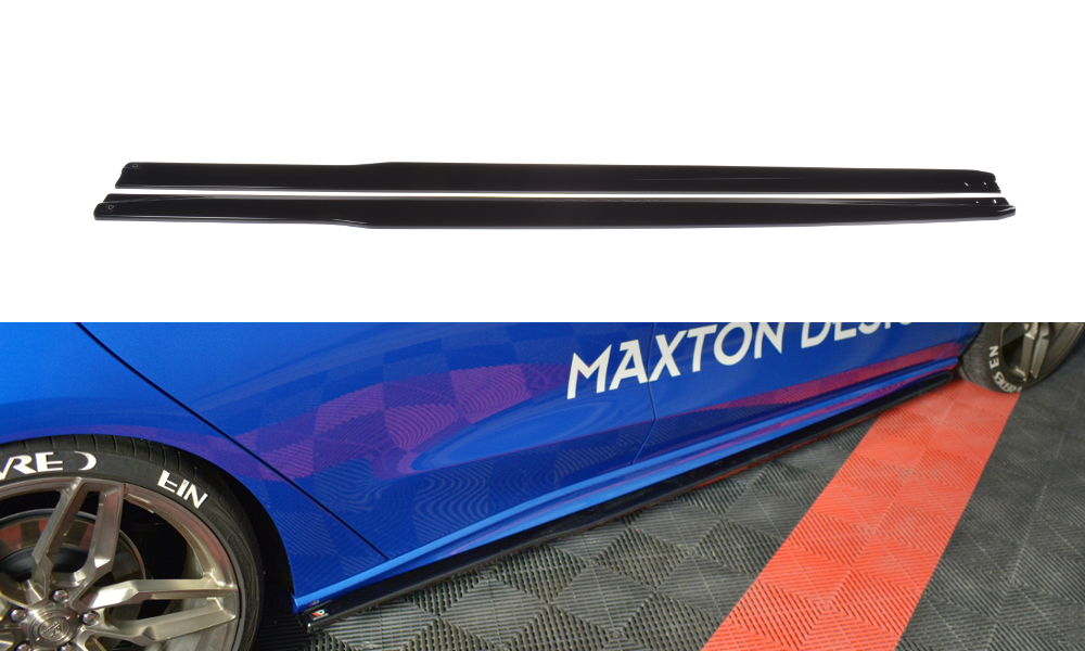 Image of Side Skirts Diffusers V.3 Ford Focus ST / ST-Line MK4-GB