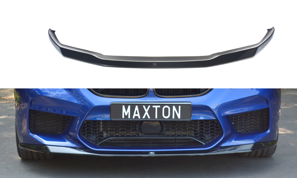 Image of Front Splitter V.1 BMW M5 F90 - Gloss Black