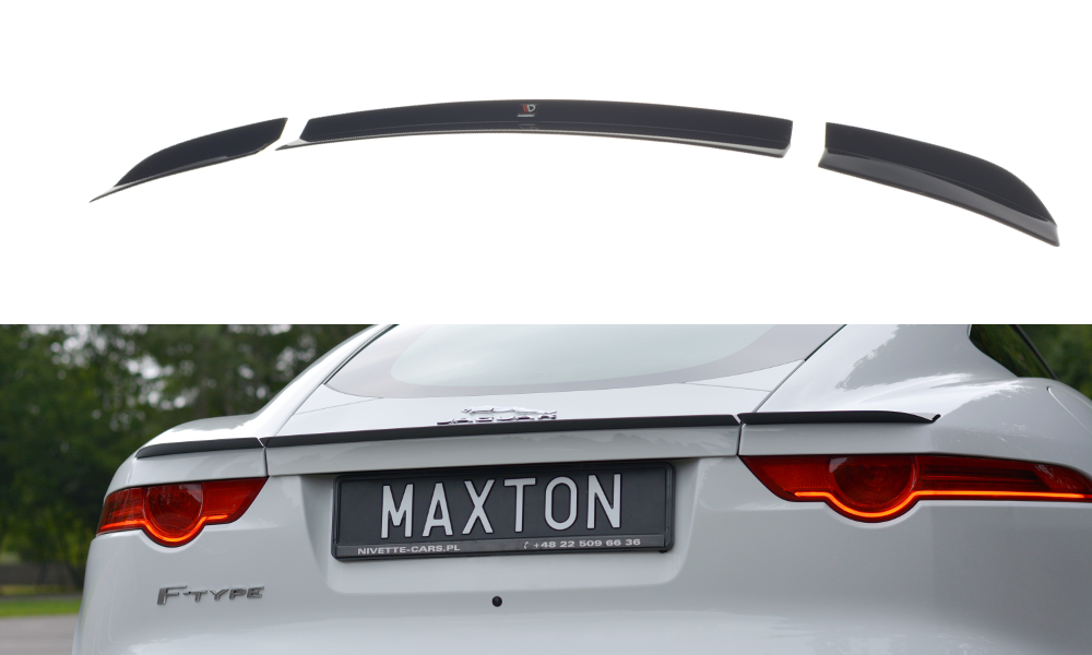 Image of Spoiler Extension Jaguar F-Type - Gloss Black