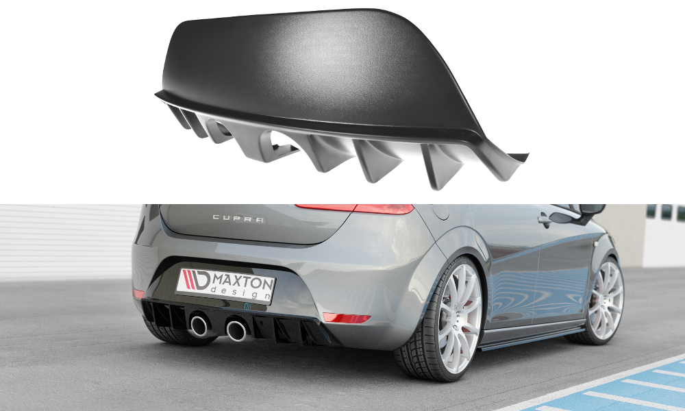 Image of Rear Valance Seat Leon 2 Cupra/ Fr Facelift - Gloss Black