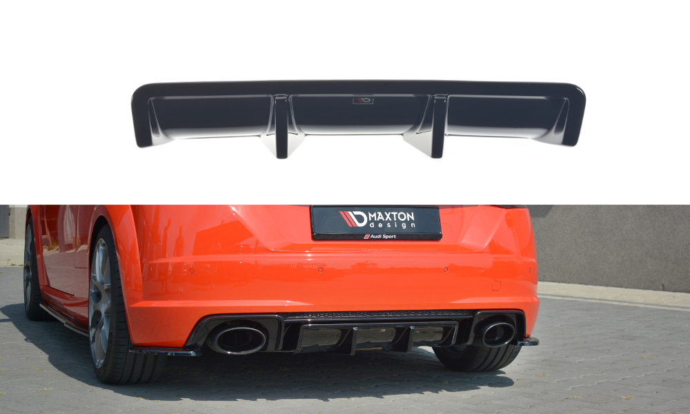 Image of Rear Valance Audi TT RS 8S - Gloss Black