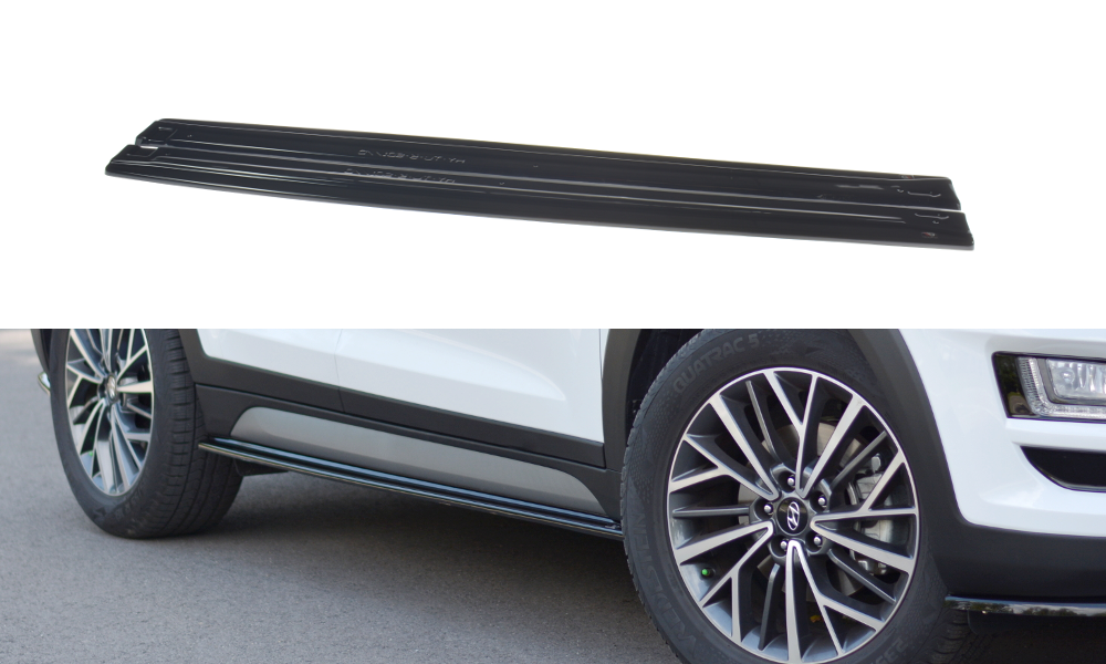 Image of Side Skirts Diffusers Hyundai Tucson MK3 Facelift-GB