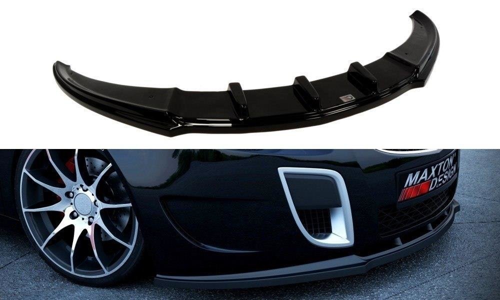 Image of Front Splitter Opel Insignia OPC / VXR - Gloss Black