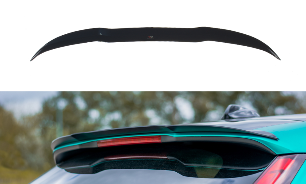 Image of Spoiler Extension Volvo V40 - Gloss Black