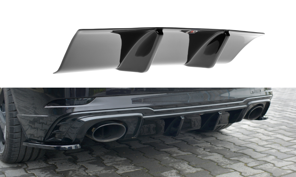 Image of Rear Valance Audi RS3 8V FL Sportback - Textured