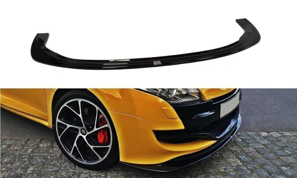 Image of Front Splitter Renault Megane 3 RS V.2 - Gloss Black