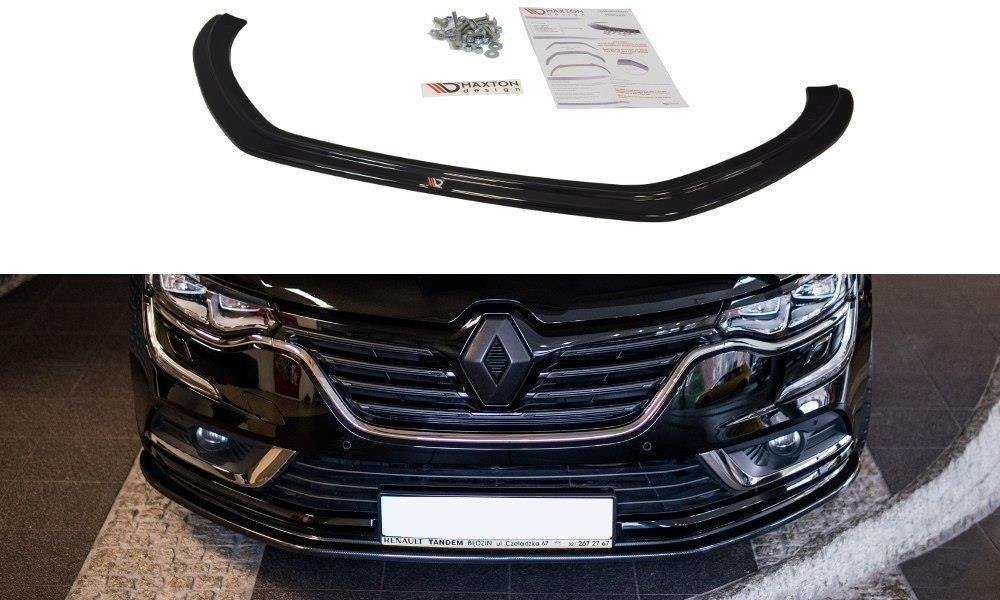 Image of Front Splitter Renault Talisman V.1 - Gloss Black