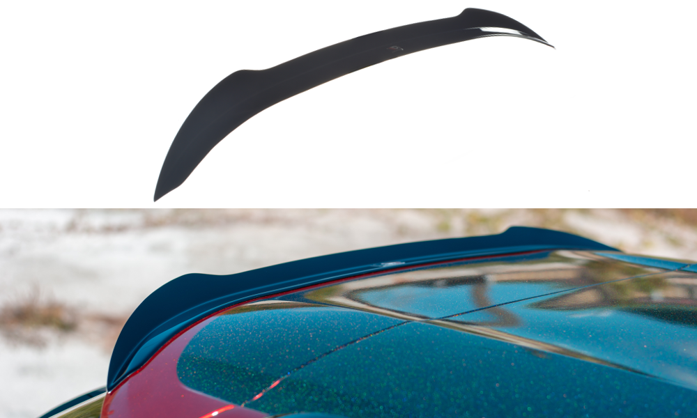 Image of Spoiler Extension Peugeot 508 MK2 Sw - Textured