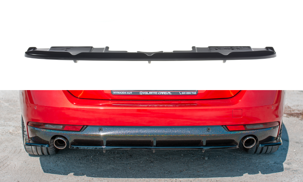 Image of Central Rear Splitter(With Vertical Bars) Peugeot 508 Sw MK2