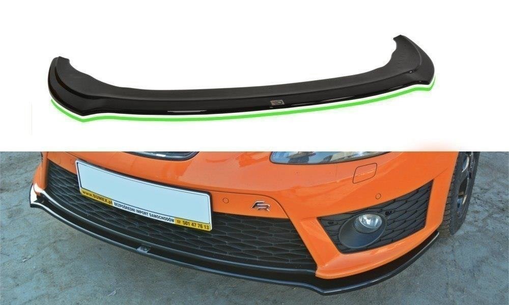 Image of Front Splitter V.2 Seat Leon MK2 Cupra / Fr (Facelift)-GB