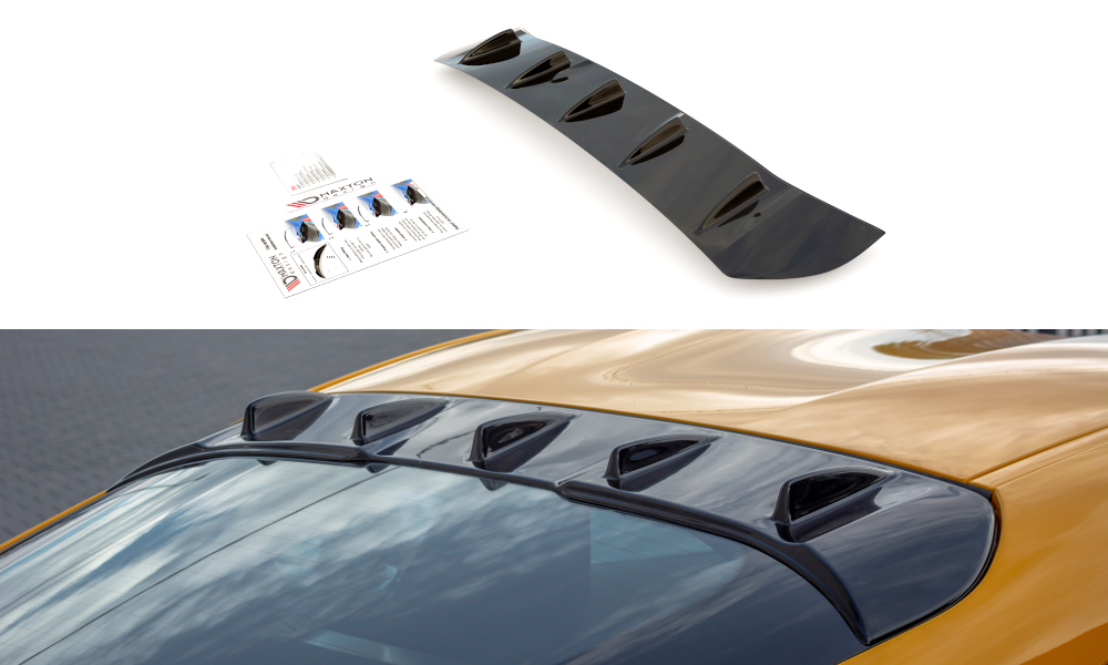 Image of The Extension Of The Rear Window Toyota Supra MK5 - Textured