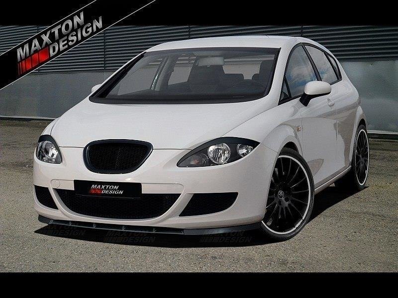 Image of Front Splitter Seat Leon MK2 (Preface) - Gloss Black