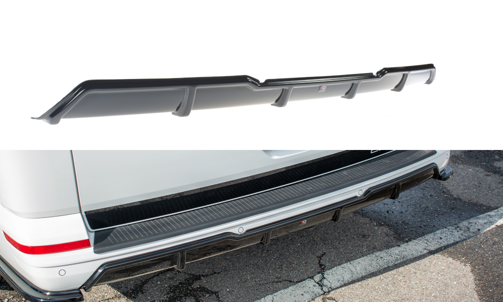 Image of Rear Valance Volkswagen T6 - Gloss Black