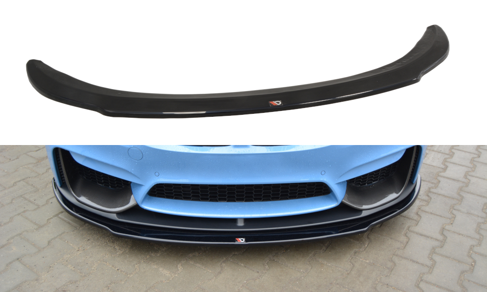 Image of Front Splitter BMW M4 F82 M-Performance - Gloss Black