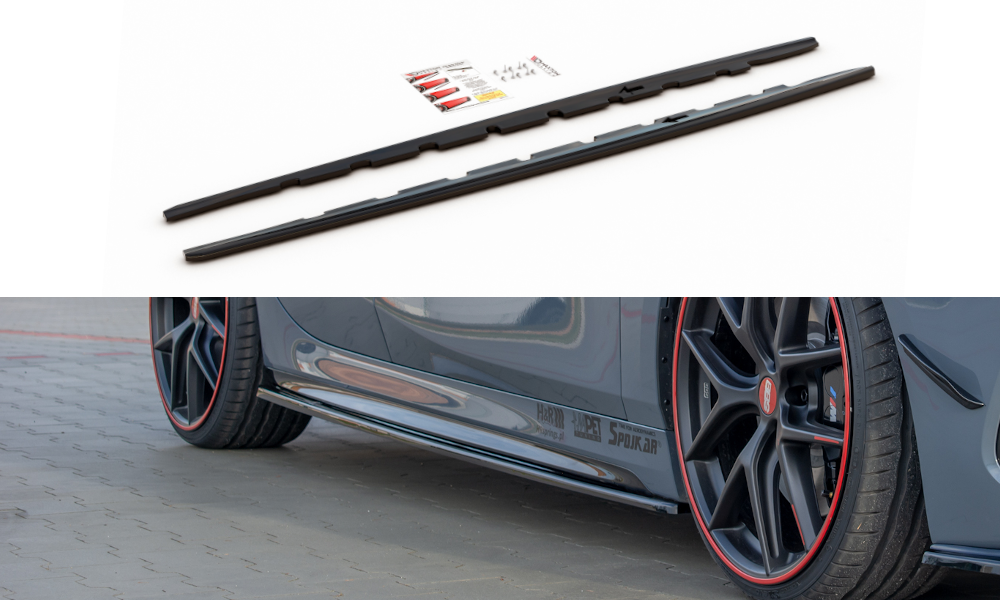Image of Side Skirts Diffusers V.1 For BMW 1 F40 M-Pack/ M135I -GB