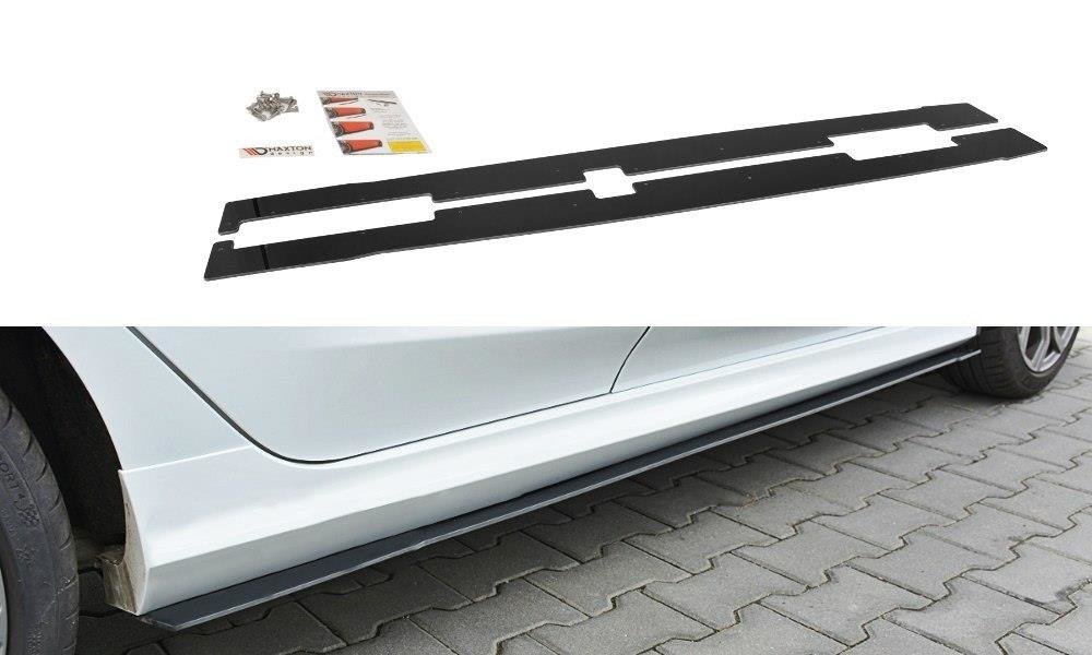 Image of Racing Side Skirts Diffusers V.2 Ford Fiesta MK8 St/ST-Line-