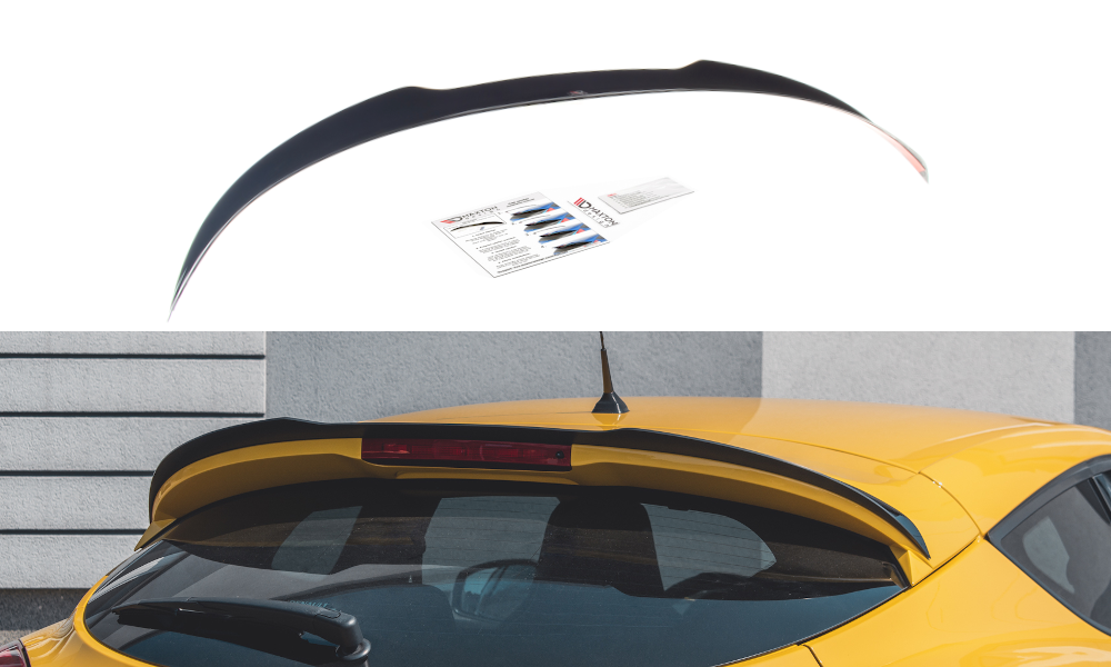 Image of Spoiler Cap Renault Megane 3 RS - Textured