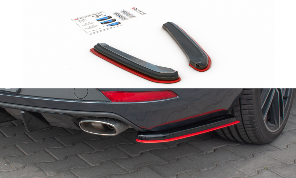 Image of Rear Side Splitters V.4 Seat Leon Cupra MK3 FL Sportstourer- V3