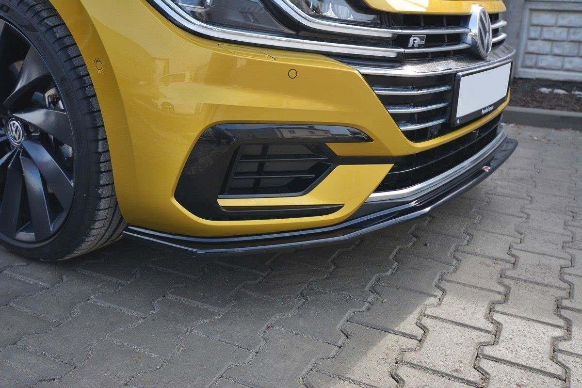 Image of Front Splitter V.1 VW Arteon - Gloss Black