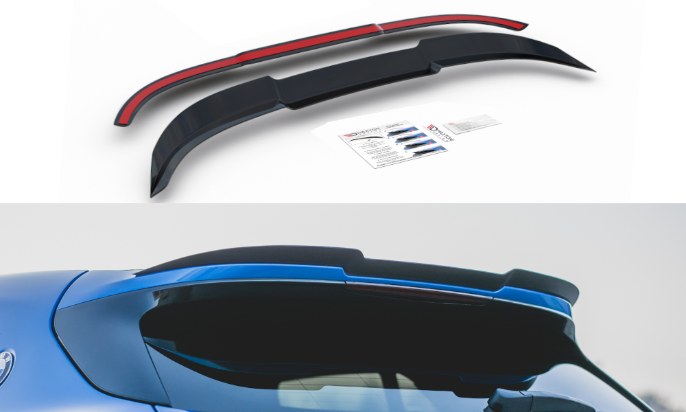 Image of Spoiler Cap For BMW X2 F39 M-Pack - Gloss Black