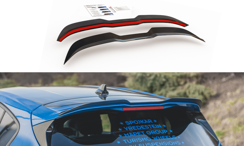 Image of Spoiler Cap V.1 Ford Focus ST MK4 - Gloss Black
